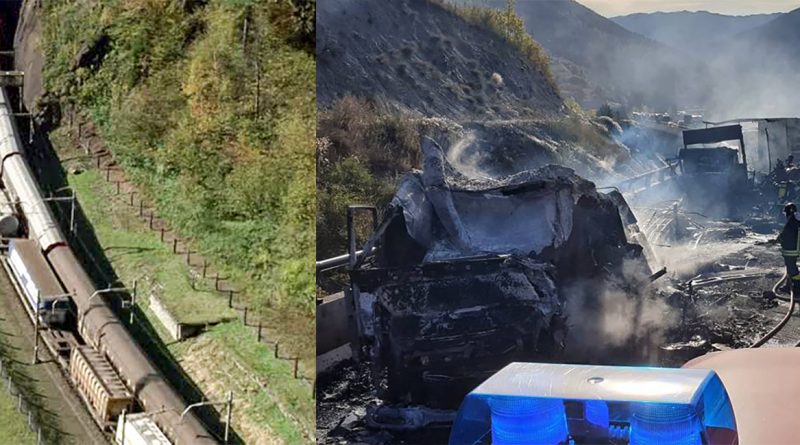 Trasporti merci Alpi TIR / Treno
