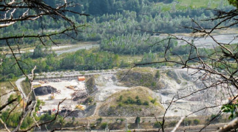 cantiere TELT di Salbertrand