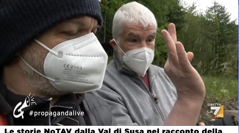 PropagandaLive La7 Zoro Chiomonte Notav